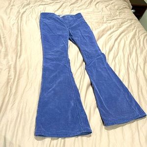 Free People Penny Pull On flare corduroy jeans  size 30